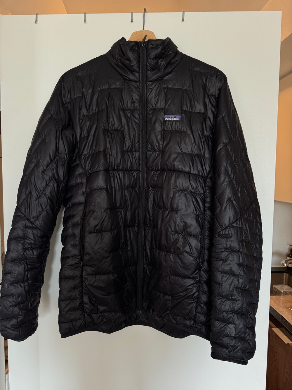 Patagonia Black Quilted Puff Jacket - Men's